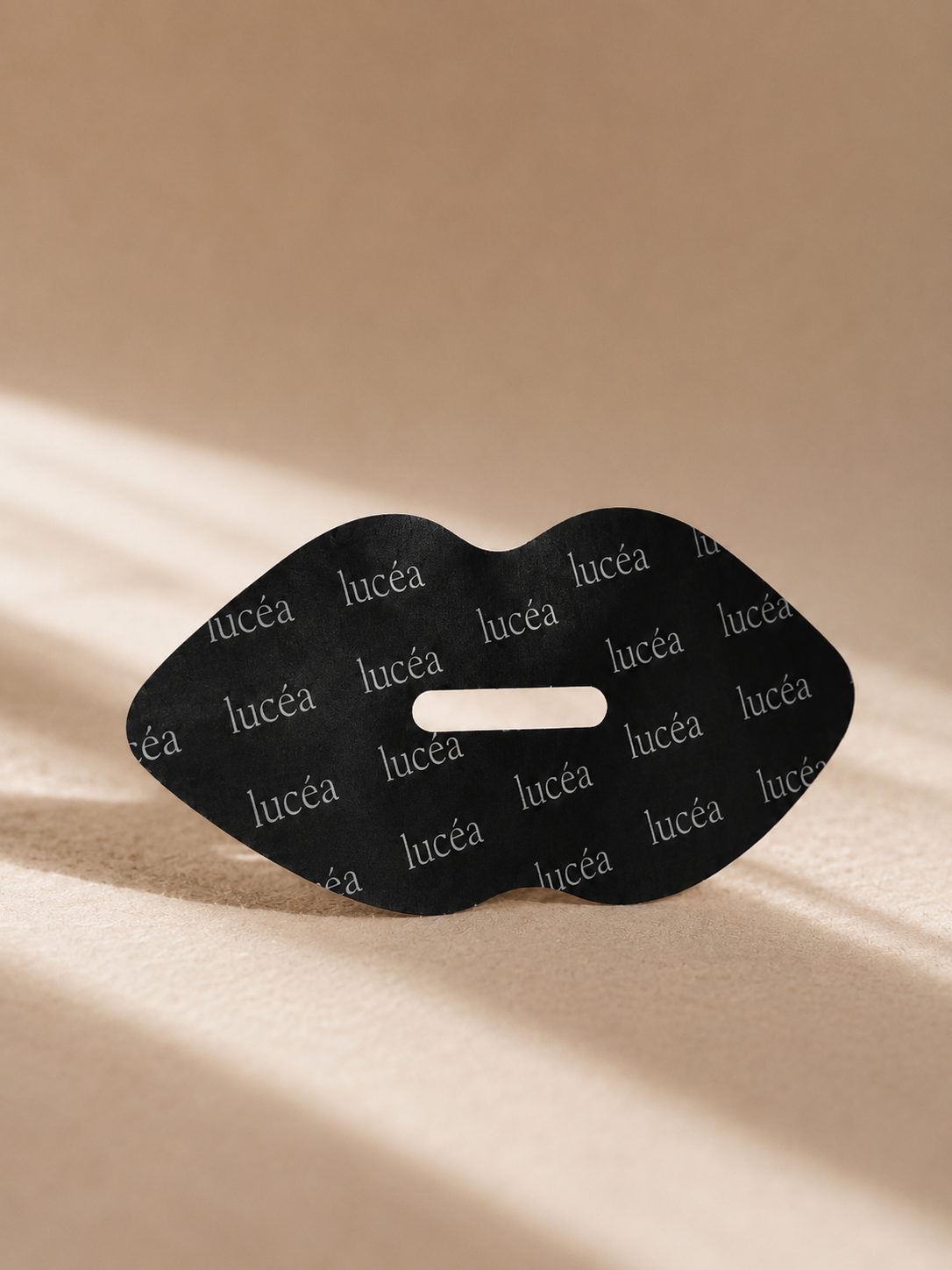 Lucéa mouth tape lip shape with soft window light